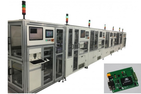Communication module packaging line Communication module packaging line